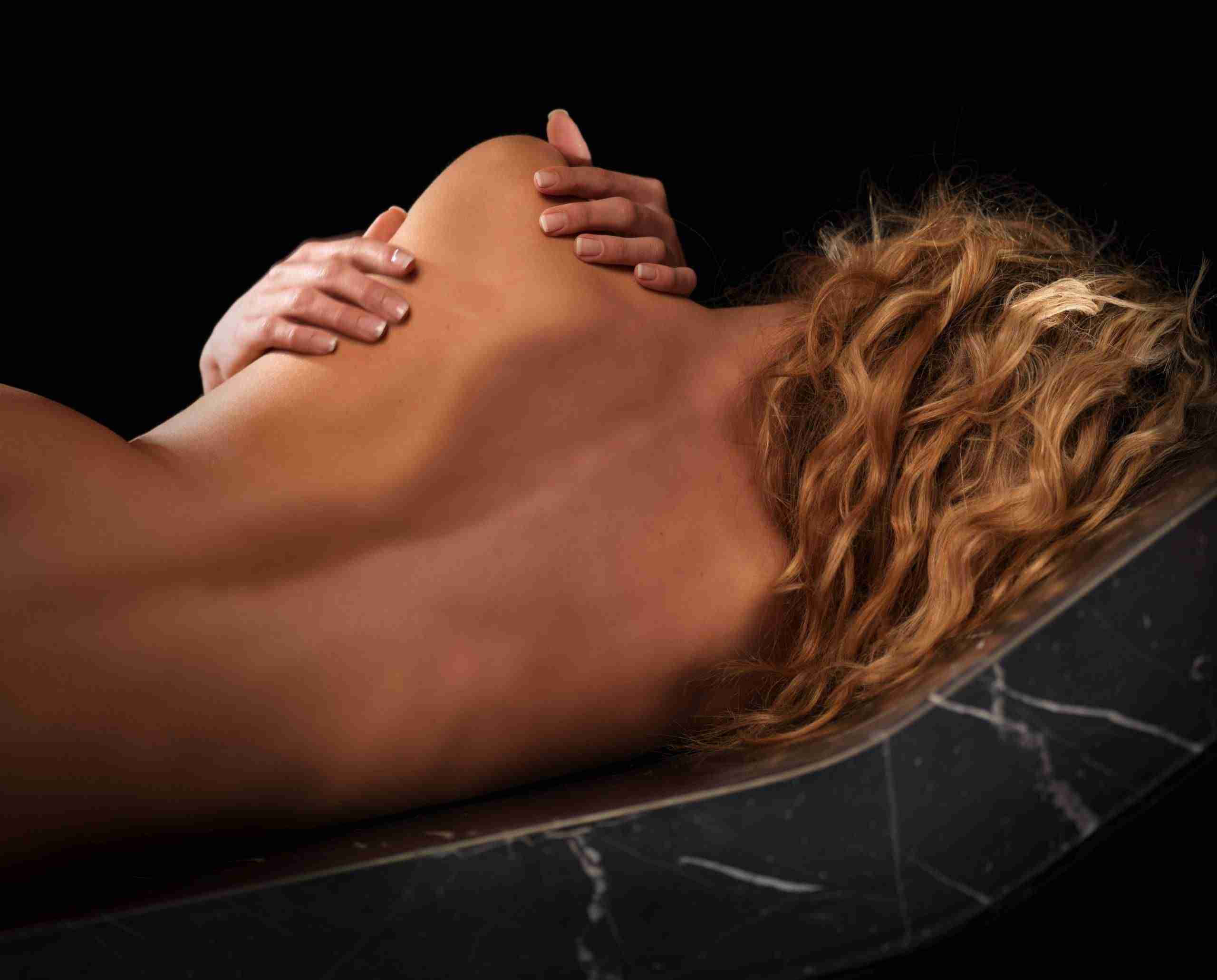 High-End Wellness Furniture Featuring A Cleopatra Treatment Heated Spa Lounger For Luxury Wellness Interiors