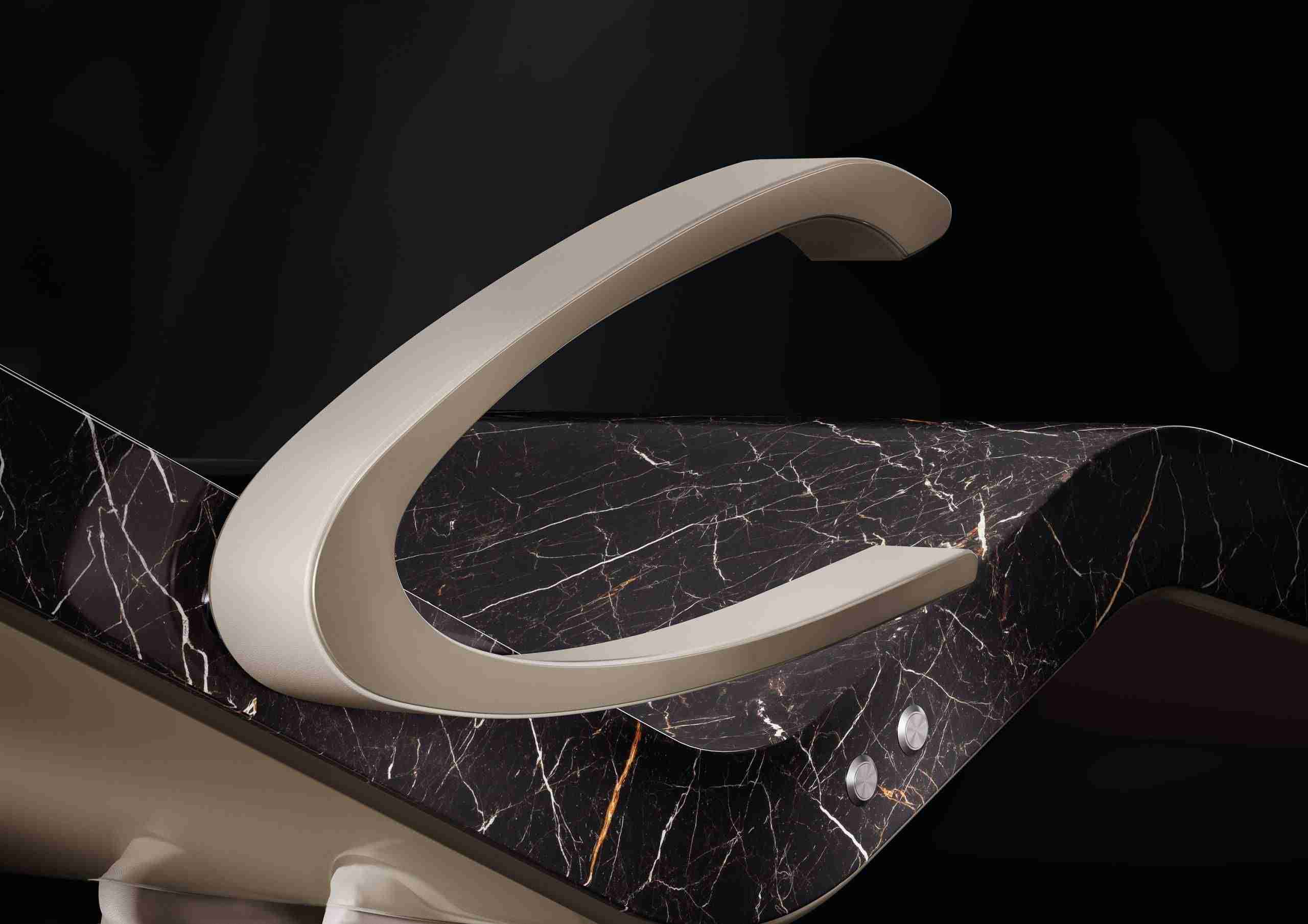 Cleopatra Classico — Armrest In Dark Marble