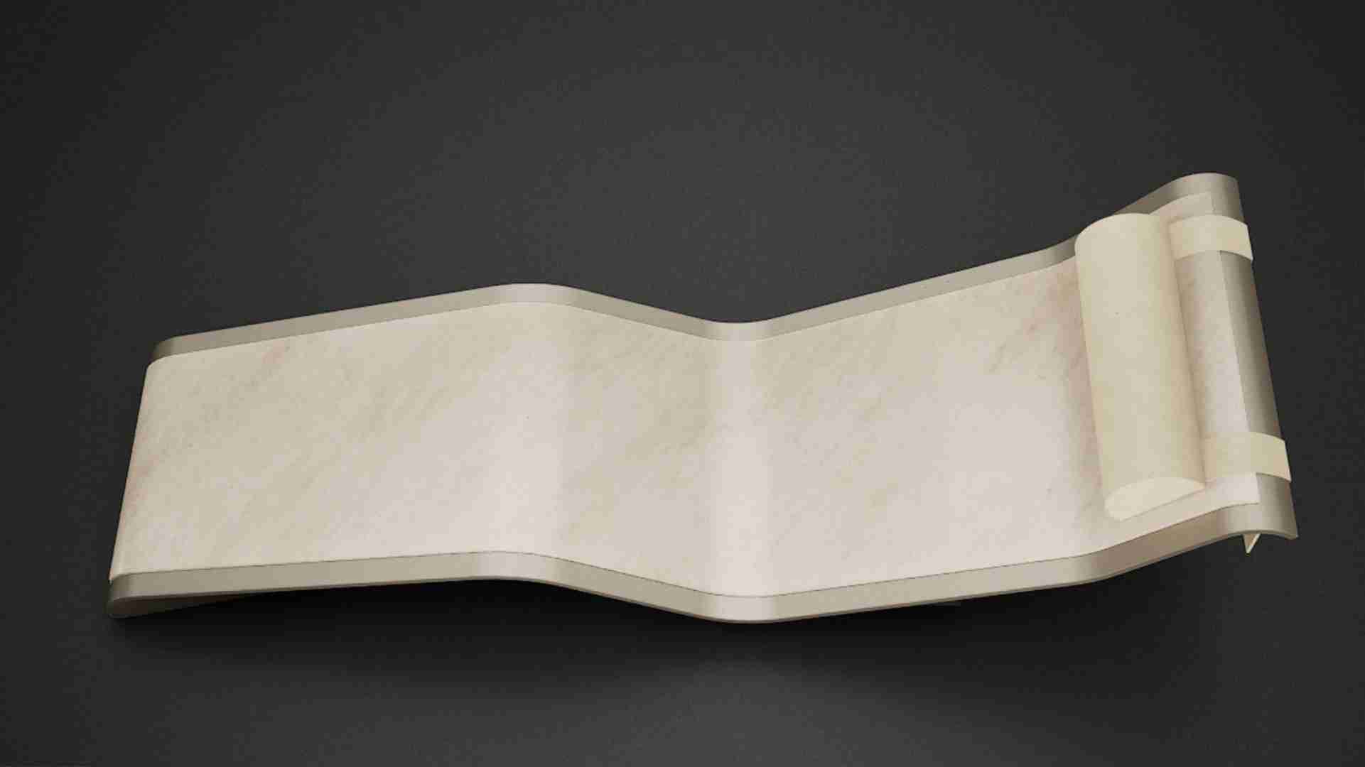 Top View Of Diva Basico Heated Marble Pool Lounger — Integrated Pillow For Wellness And Spa Relaxation By Fabio Alemanno Design.