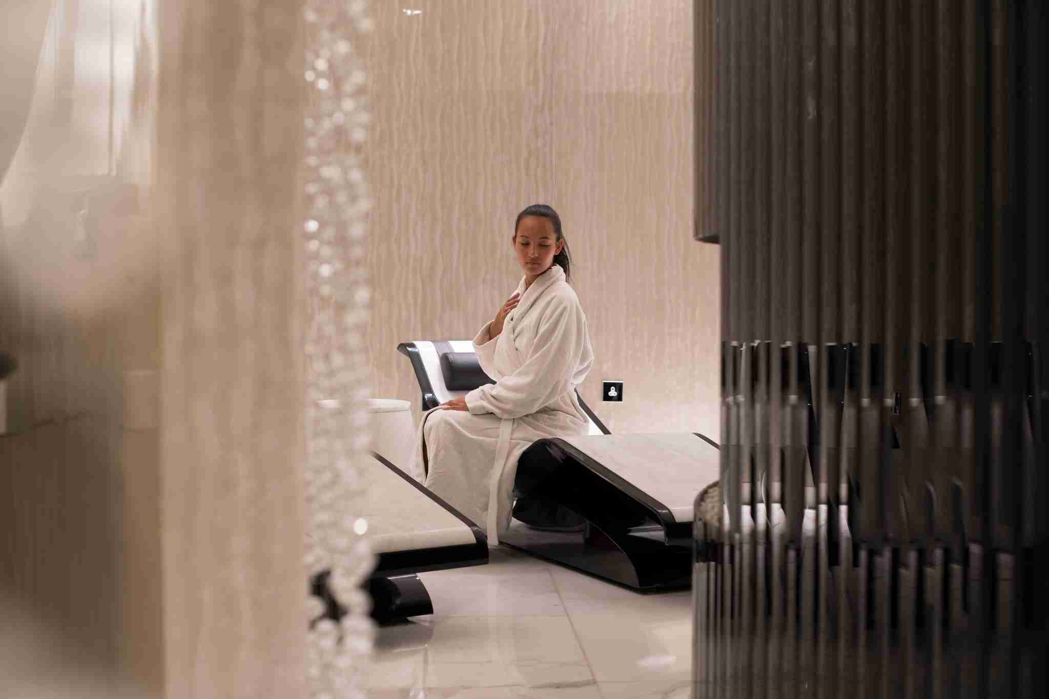 Espa Life At Corinthia — Serene Female Relaxation Lounge With Heated Loungers.