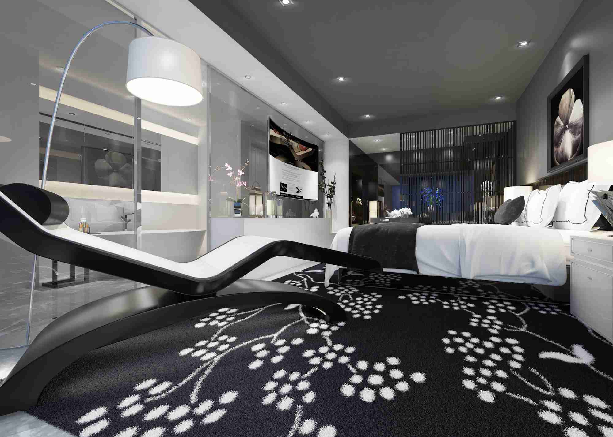 Statement Wellness Furniture For Interior Designers Featuring Diva Infrared Heated Marble Loungers In A Refined Space
