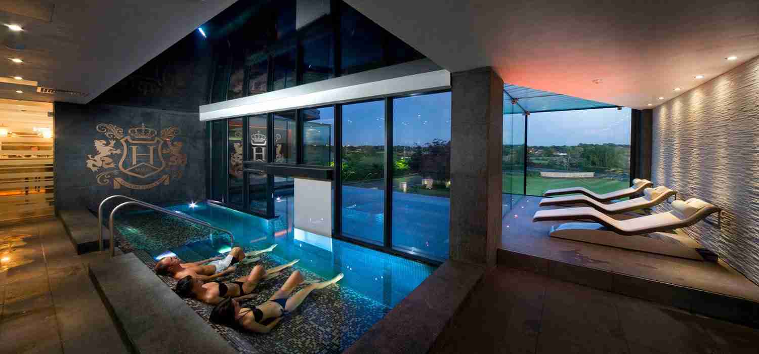 Diva Moderno Heated Marble Loungers — Hale Spa & Country Club Relaxation Area With Tranquil Palette And Consistent Heat Distribution.