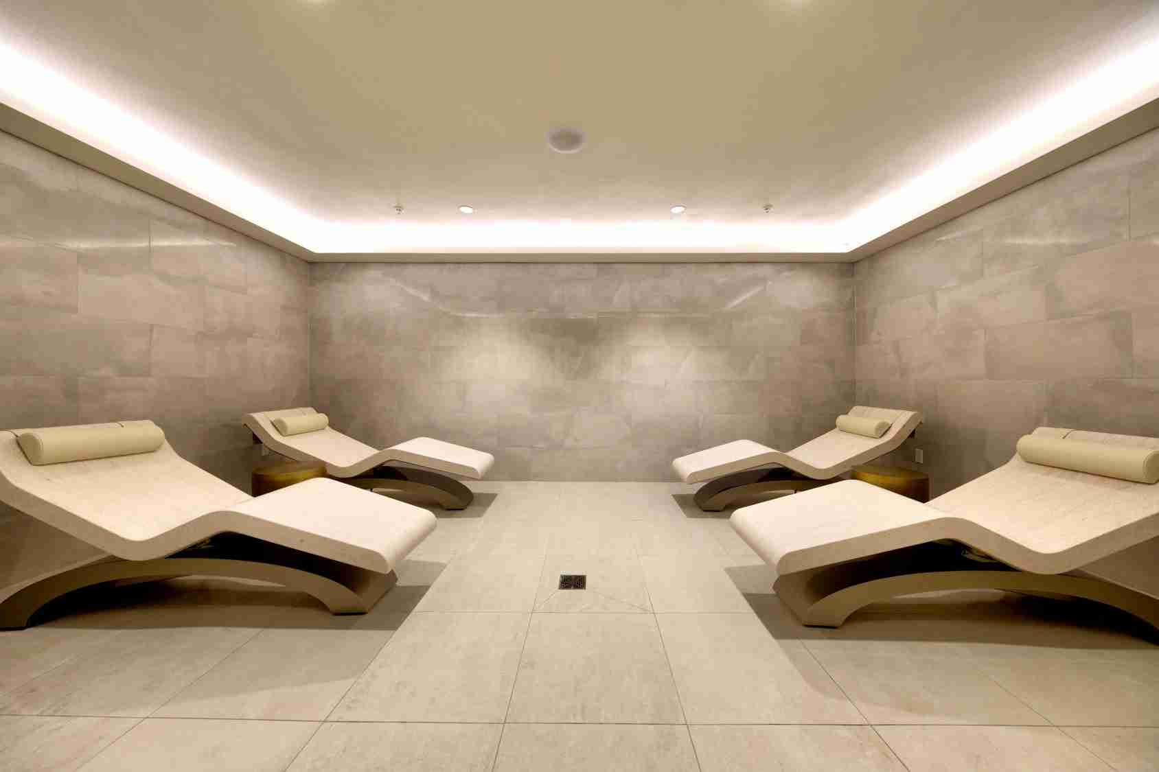 Spa Furniture Luxury For A Professional Club Featuring Cleopatra Classico Infrared Heated Loungers
