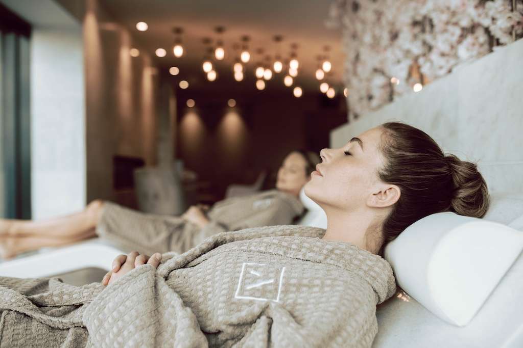 Aria Spa Installation — Fabio Alemanno Heated Loungers