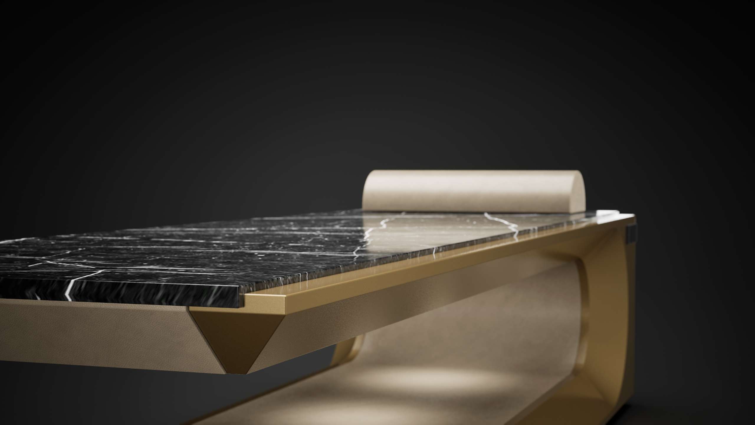 Square Day Bed Massage Table Surface Cushion