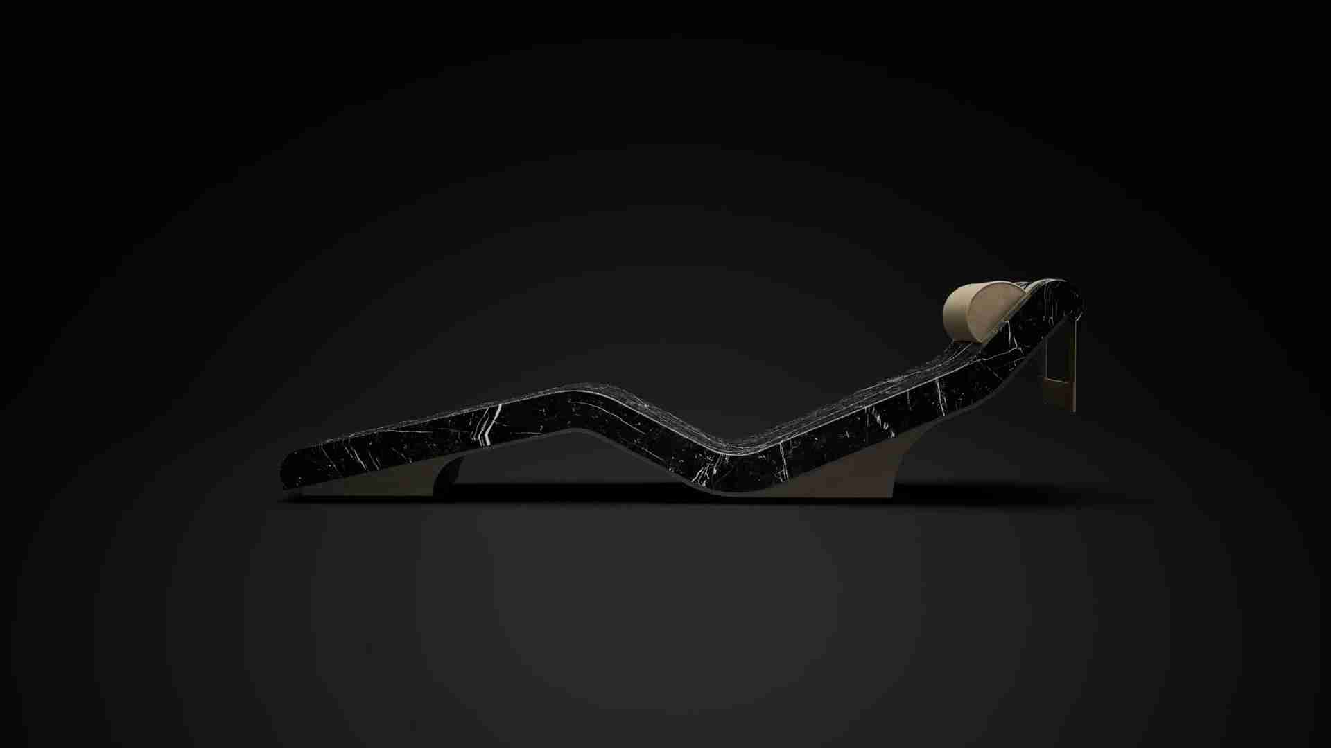 Cleopatra Basico — Infrared Heated Marble Lounger